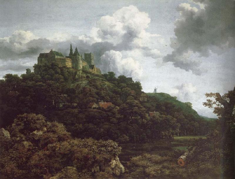 Jacob van Ruisdael Bentheim Castle Spain oil painting art